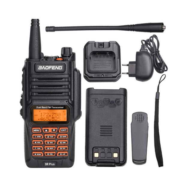Рация Baofeng UV-9r plus, IP67, 5 Ватт, батарея 1800 мАч - зображення 5