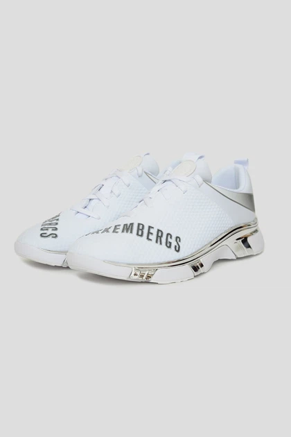 Кроссовки Bikkembergs 42 белый B4BKM0047 WHITE-SILVE - Фото 1 Кроссовки Bikkembergs 42 белый B4BKM0047 WHITE-SILVE - изображение 1