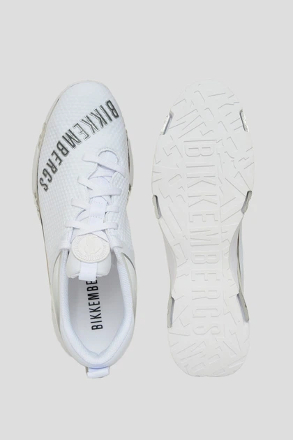Кроссовки Bikkembergs 42 белый B4BKM0047 WHITE-SILVE - Фото 4 Кроссовки Bikkembergs 42 белый B4BKM0047 WHITE-SILVE - изображение 4
