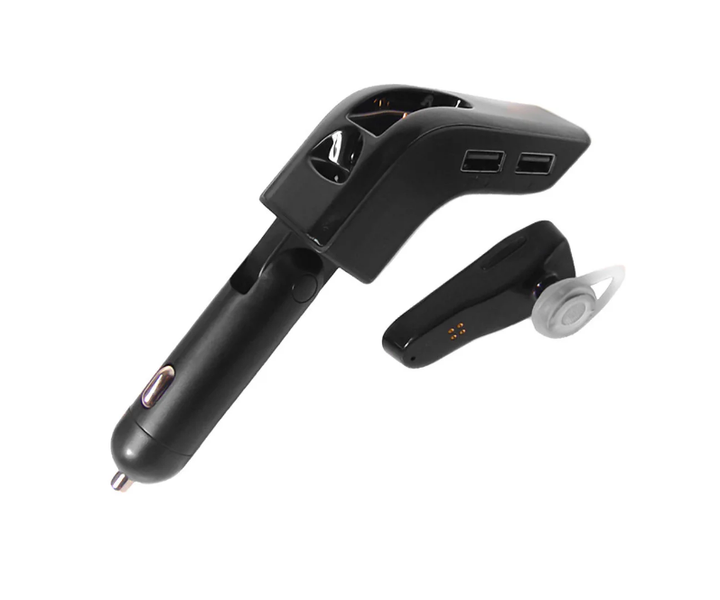 Автомобильный трансмиттер FM-модулятор V9 BT + earphone bluetooth гарнитура - изображение 3