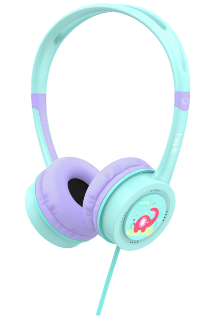 Навушники Havit HV-H210d (6939119048464) дитячі - Фото 1 Навушники Havit HV-H210d (6939119048464) дитячі - зображення 1