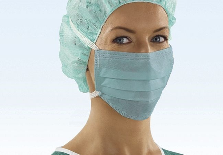 Хирургическая маска Sentinex® Lite, синяя 50шт./уп. - изображение 1