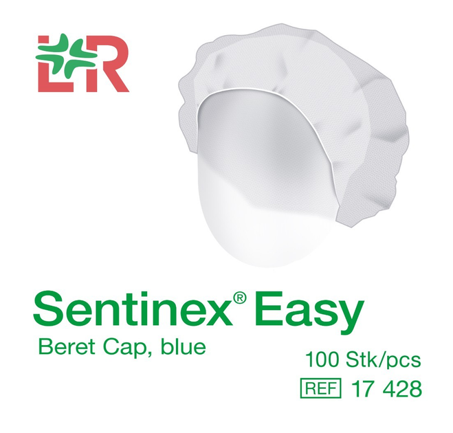Хирургическая шапочка-берет ​Sentinex® Easy 100шт./уп. - изображение 3