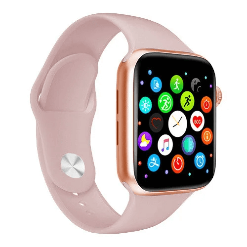 Женские Смарт Часы розовые Smart Watch T800 Pink Умный фитнес браслет (уведомления, голосовой вызов) - изображение 2