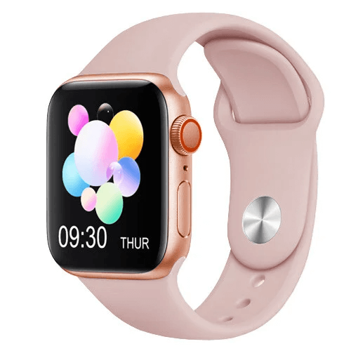Женские Смарт Часы розовые Smart Watch T800 Pink Умный фитнес браслет (уведомления, голосовой вызов) - изображение 3