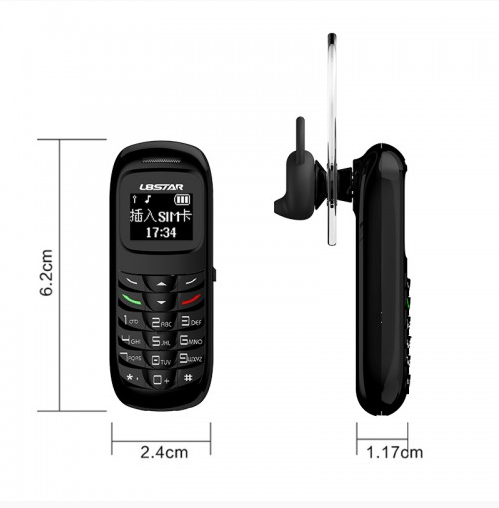 Мини мобильный телефон Gtstar BM70 Black - изображение 3