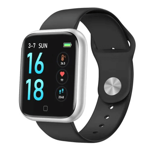 Смарт-часы умный фитнес-браслет Smart Watch T80S (два ремешка ) silver - изображение 2