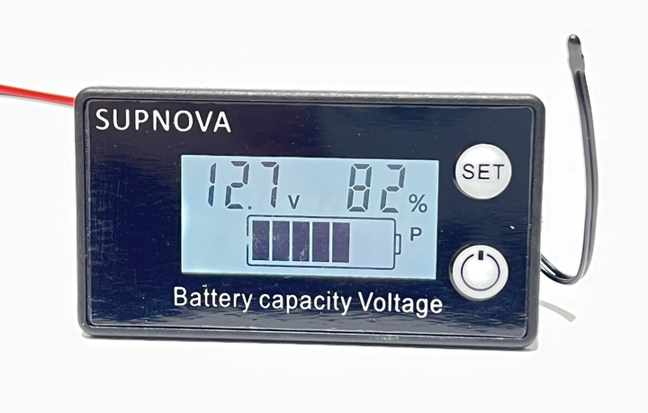 Светодиодный индикатор уровня зарядки аккумуляторной батареи на 60v