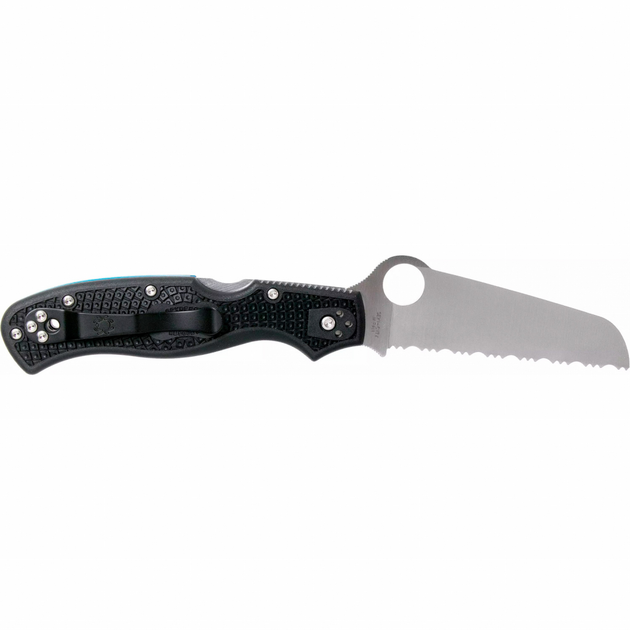 Нож Spyderco Rescue 3 Thin Blue Line (C14FSBKBL3) - изображение 2