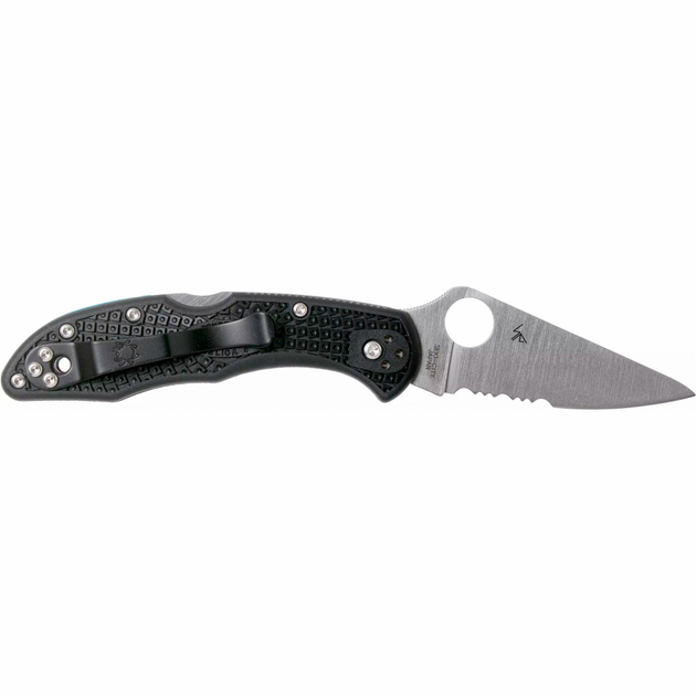 Ніж Spyderco Delica 4 Lightweight Thin Blue Line (C11FPSBKBL) - зображення 2