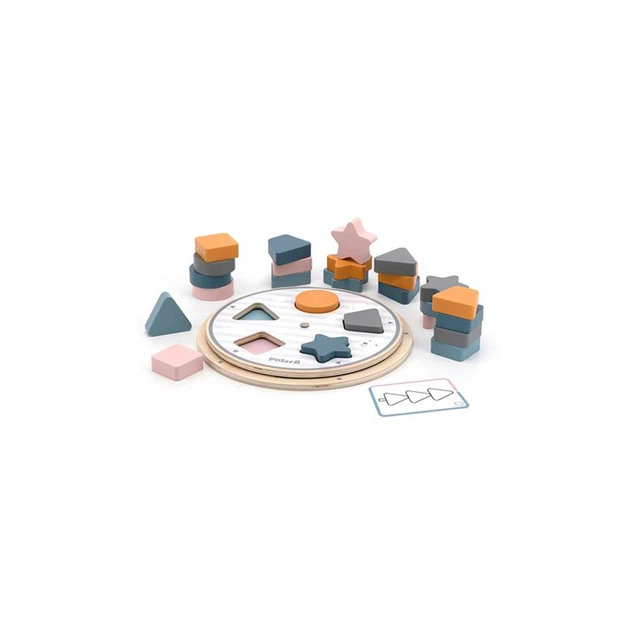 Развивающая игрушка Viga Toys сортер PolarB Фигуры (44050) - изображение 2