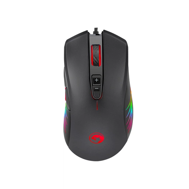 Мышка Marvo M519 RGB-LED USB Black (M519) - Фото 1 Мышка Marvo M519 RGB-LED USB Black (M519) - изображение 1