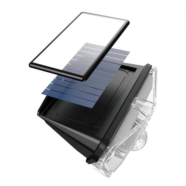 Вуличний прожектор/лампа Baseus Solar на солнечной батарее з датчиком руху|IPX5, 1200mAH| - Фото 4 Вуличний прожектор/лампа Baseus Solar на солнечной батарее з датчиком руху|IPX5, 1200mAH| - зображення 4