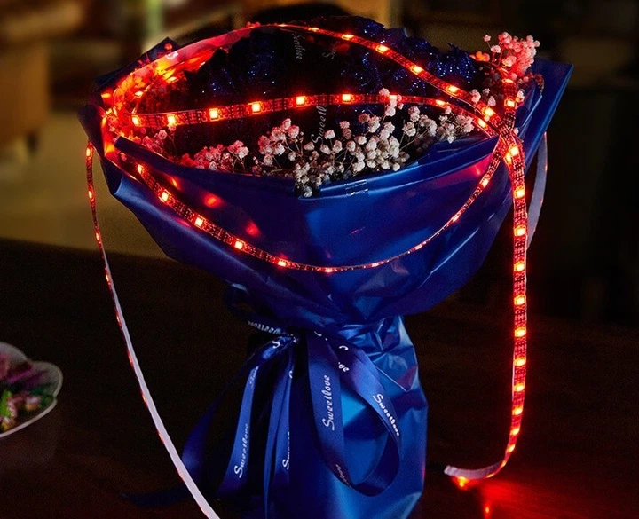 Светодиодная лента HOCO RGB 4m USB cool LED color light strip |4M, 20 RGB Mode, Remote|c пультом управления - зображення 9