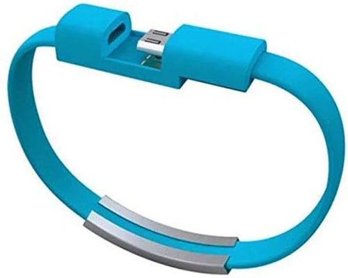 Кабель ExtraDigital Micro USB to USB браслет 0.2 м Голубой (KBU1784) - Фото 3 Кабель ExtraDigital Micro USB to USB браслет 0.2 м Голубой (KBU1784) - изображение 3