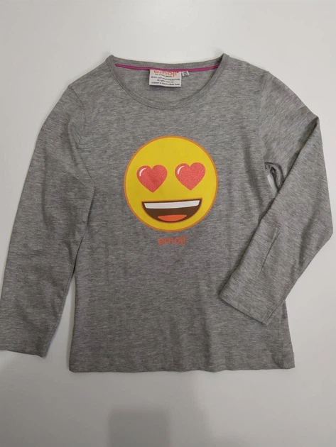Пижама детская Emoji 110 см розово-серый (1557) - Фото 2 Пижама детская Emoji 110 см розово-серый (1557) - изображение 2