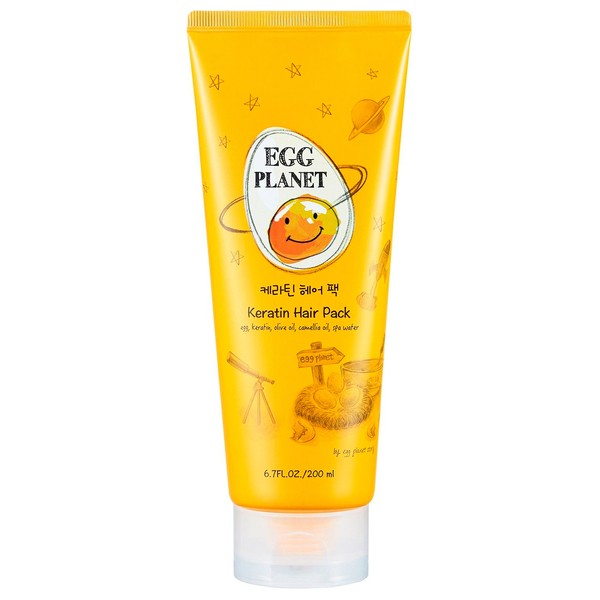 Маска DAENG GI MEO RI Egg Planet Keratin Hair Pack для волос укрепляющая с кератином и яичными желтками, 200 мл - Фото 1 Маска DAENG GI MEO RI Egg Planet Keratin Hair Pack для волос укрепляющая с кератином и яичными желтками, 200 мл - изображение 1