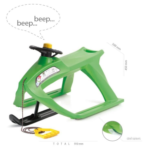 Санки Prosperplast F1 control зелёные - изображение 2