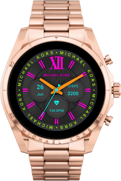 Смарт-часы Michael Kors Gen 6 Rose Gold-Tone Stainless Steel (MKT5133 ...