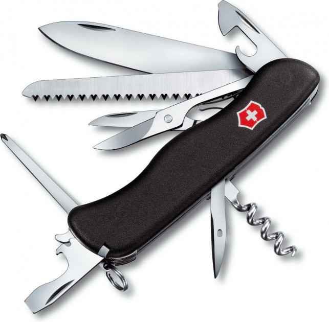 Швейцарский Нож Victorinox Outrider Black (0.9023.3) - изображение 1