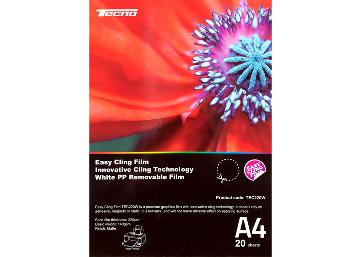Tecno Easy Cling Film A4 20psc TEC220W ( 13200 ) - изображение 2