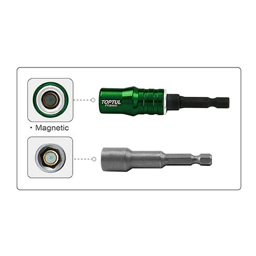 Комплект бит и головок для шуруповерта 1/4" 40ед. Toptul 000257712 - изображение 3