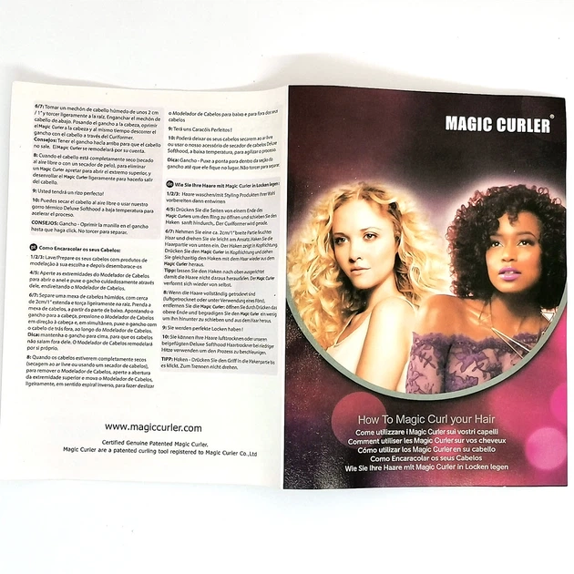 Бигуди Magic Curler "Спираль" длина 65 см, набор 18 шт., стандартный локон - изображение 7