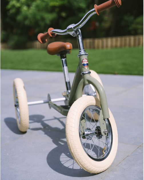 Комплект Трехколесный балансирующий велосипед Trybike оливковый (TBS-2-GRN-VIN+TBS-100-TKV) (2000065886012) - изображение 19