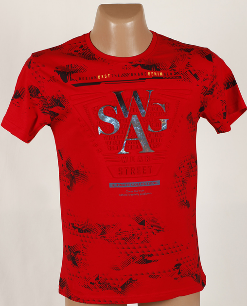 Футболка мужская красная Tomnixx M(46/48) от продавца: Dream team – в ...