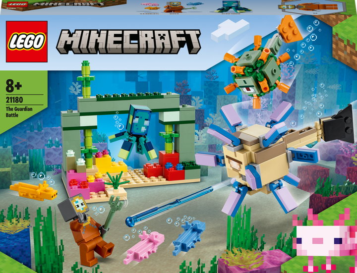 Обзор игры - Как сделать в Майнкрафте Аквариум и Ферму! - Стив Minecraft Lego в Майнкрафт видео