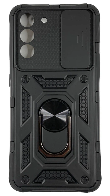 Чехол New Armor c кольцом-подставкой на Samsung Galaxy S21 черный - Фото 1 Чехол New Armor c кольцом-подставкой на Samsung Galaxy S21 черный - изображение 1