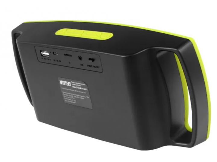 Портативна акустика Mystery MBA-512UB Lime - изображение 4