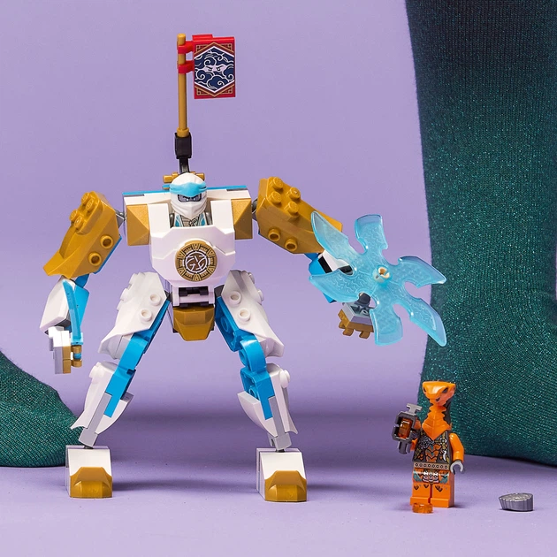 Zestaw klocków LEGO NINJAGO Potężny smok Zane’a EVO 95 elementów (71761) - obraz 5