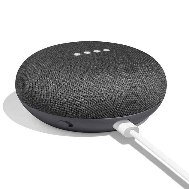 Смарт-колонка Google Nest Mini Charcoal (2nd generation) (GA00781-US) - изображение 4