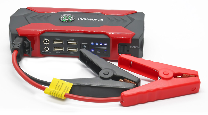 28000mah Car Jump Starter Power Bank 200-600a 12v Portable Battery