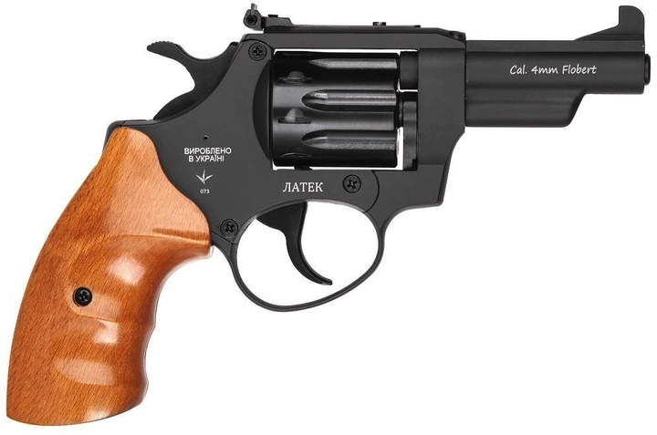 Револьвер под патрон Флобера Латэк Сафари РФ-431М (Бук) - изображение 2