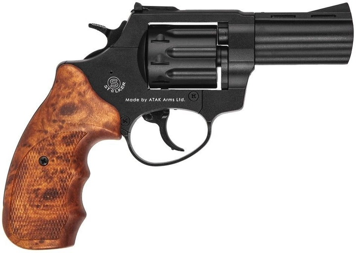 Револьвер під патрон Флобера Stalker 3" Brown (38800046) - зображення 2