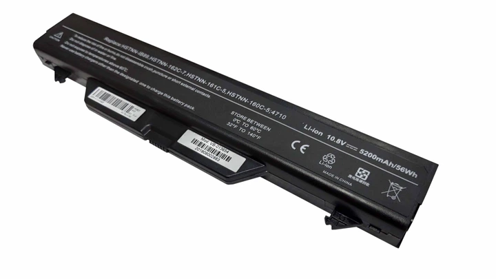 Акумулятор для ноутбука HP Compaq HSTNN-IB89 ProBook 4510s 10.8V Black 5200mAh OEM - Фото 2 Акумулятор для ноутбука HP Compaq HSTNN-IB89 ProBook 4510s 10.8V Black 5200mAh OEM - зображення 2