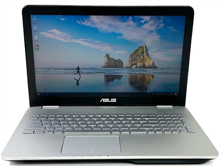 Игровой ноутбук Asus N551J FHD/I7-4710HQ (4 ядра 8 потоков)/8GB