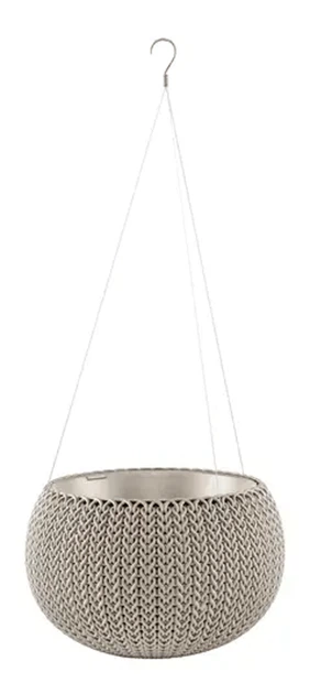 Горшок для растений Keter COZIES S бежевый (7290106931954) - Фото 1 Горшок для растений Keter COZIES S бежевый (7290106931954) - изображение 1