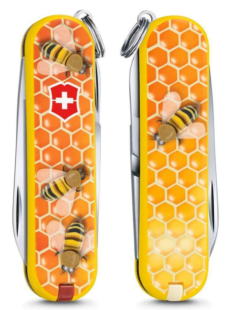 Нож Victorinox Classic LE Honey Bee (0.6223.L1702) - изображение 2