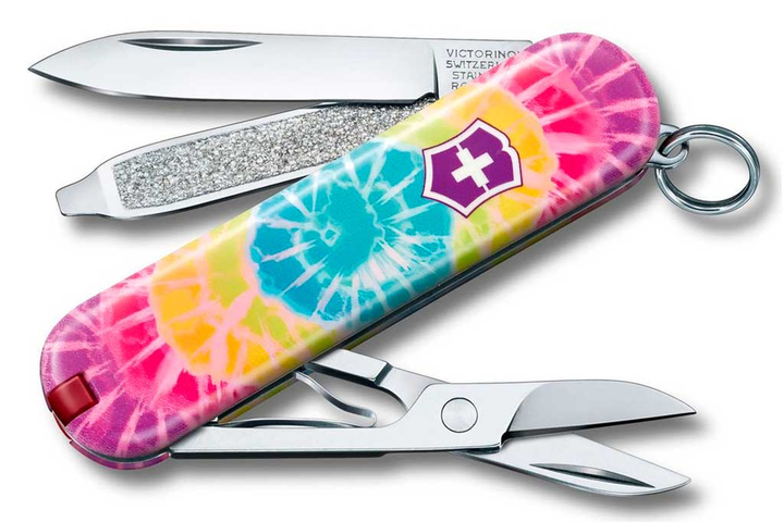 Нож Victorinox Classic LE Tie Dye (0.6223.L2103) - зображення 1