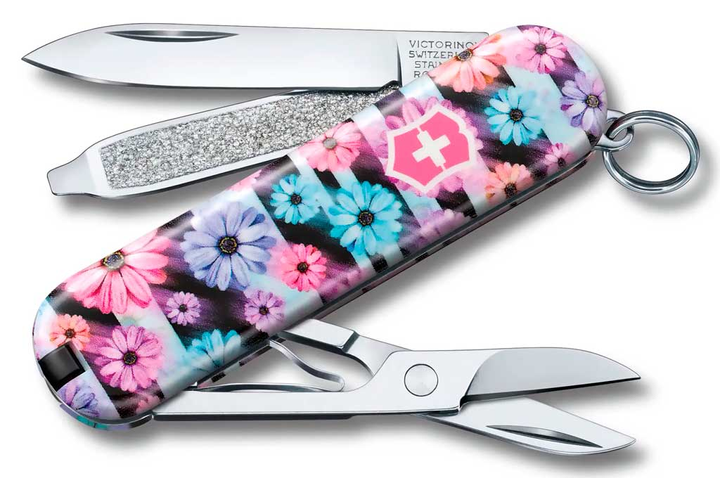 Нож Victorinox Classic LE Dynamic Floral (0.6223.L2107) - изображение 1