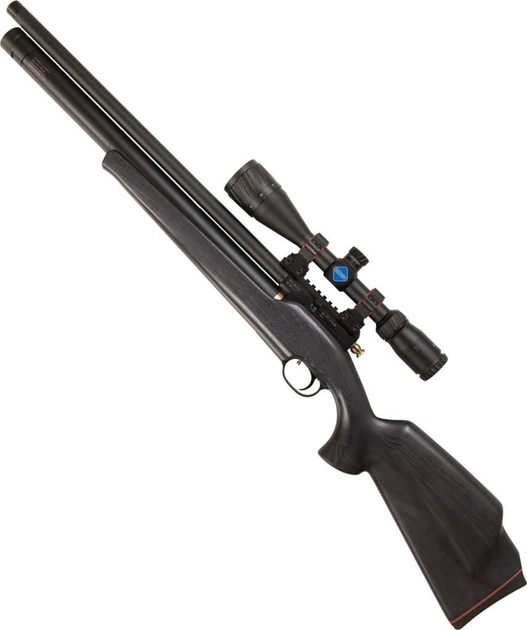 Пневматична гвинтівка (PCP) ZBROIA Хортиця 550/230 (кал. 4,5 мм, чорний) - зображення 1
