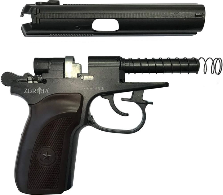 Пневматический пистолет ZBROIA Makar Blowback - изображение 2