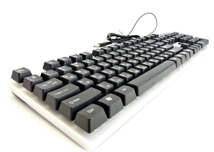 Ігрова клавіатура з підсвіткою та геймерська мишка UKC M416 ART-5559 Combo Gamer (VS7004837) - изображение 4