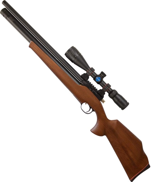 Пневматична гвинтівка (PCP) ZBROIA Хортиця 550/230 (кал. 4,5 мм, коричневий) - зображення 1