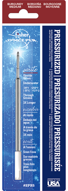 Стрижень кульковий Fisher Space Pen бургунді середній - зображення 2