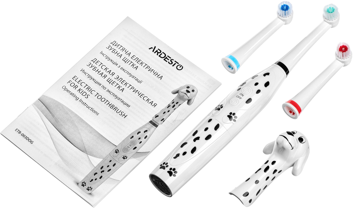 Электрическая зубная щетка Ardesto ETB-003DOG - изображение 7