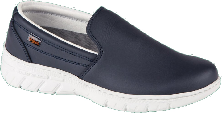 Туфли медицинские для мужчин Dian MODELO PLUMA MARINO PISO EVA BLANCO 40 Белые/Белые/синие (36670) - изображение 1